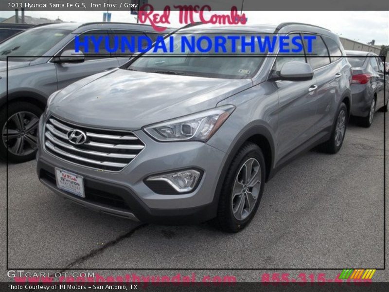 Iron Frost / Gray 2013 Hyundai Santa Fe GLS