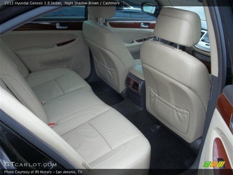 Night Shadow Brown / Cashmere 2013 Hyundai Genesis 3.8 Sedan