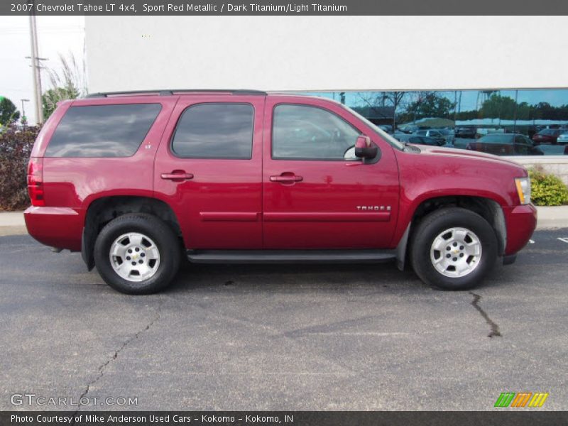 Sport Red Metallic / Dark Titanium/Light Titanium 2007 Chevrolet Tahoe LT 4x4