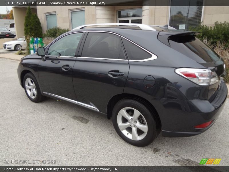 Smokey Granite Mica / Light Gray 2011 Lexus RX 350 AWD