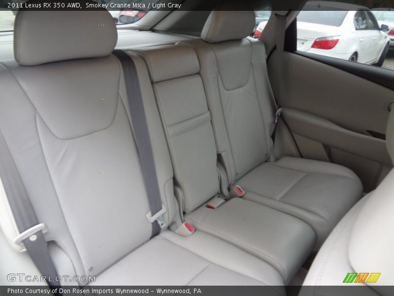 Smokey Granite Mica / Light Gray 2011 Lexus RX 350 AWD