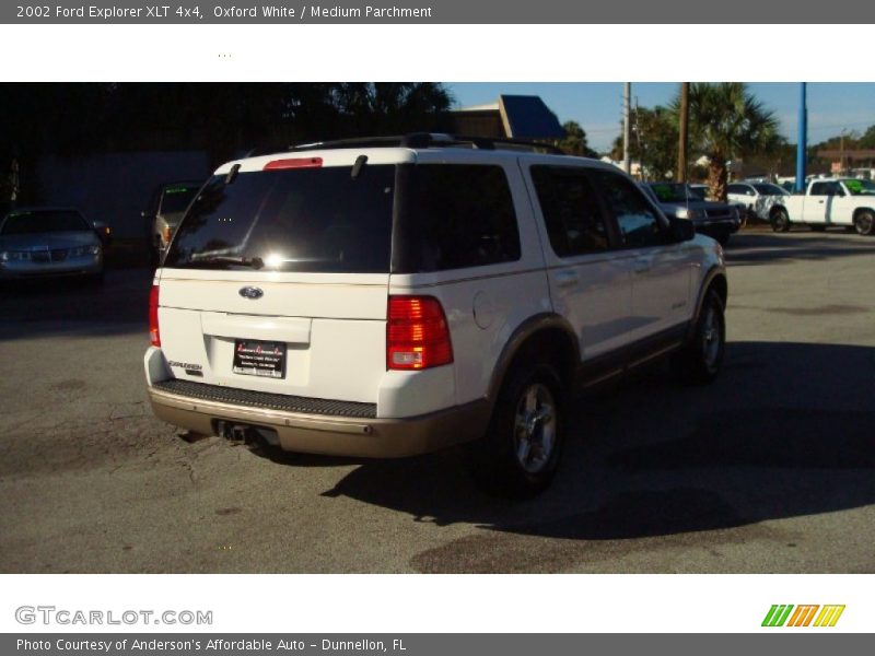 Oxford White / Medium Parchment 2002 Ford Explorer XLT 4x4