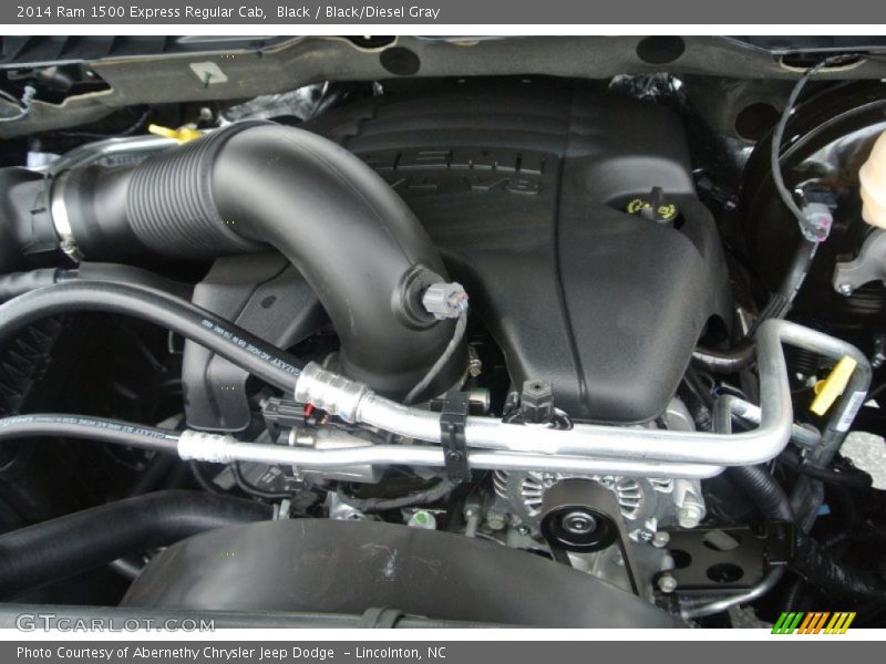 Black / Black/Diesel Gray 2014 Ram 1500 Express Regular Cab