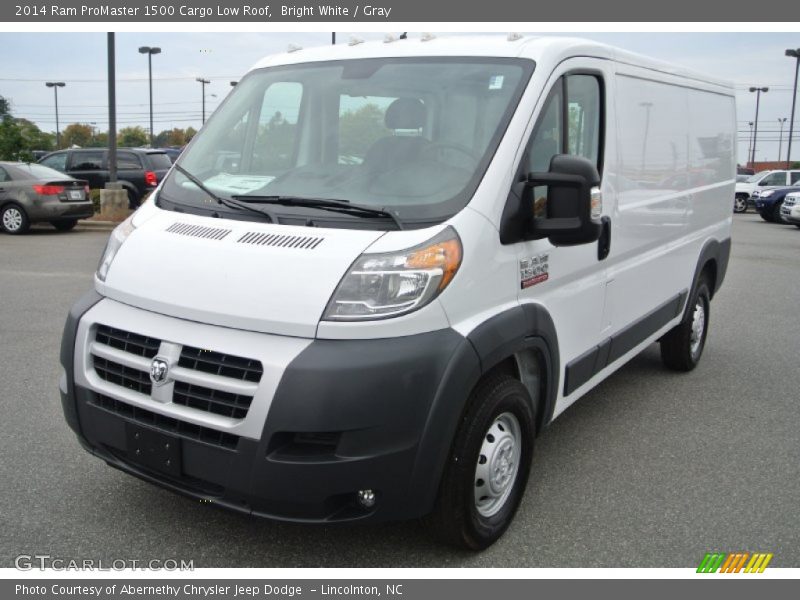 Front 3/4 View of 2014 ProMaster 1500 Cargo Low Roof