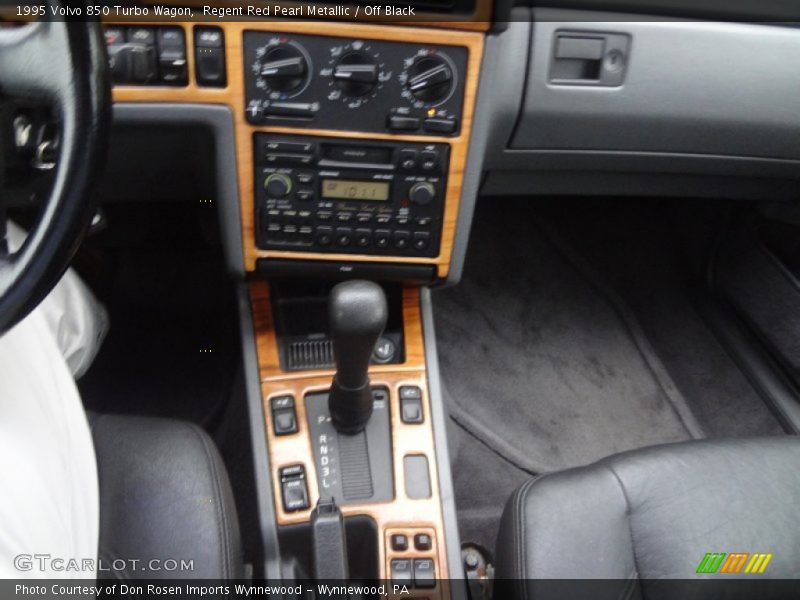 Regent Red Pearl Metallic / Off Black 1995 Volvo 850 Turbo Wagon