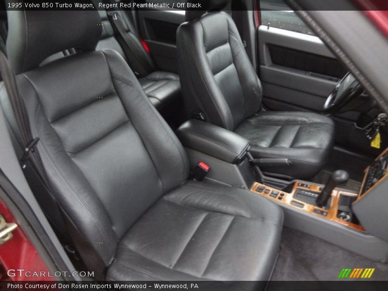 Regent Red Pearl Metallic / Off Black 1995 Volvo 850 Turbo Wagon