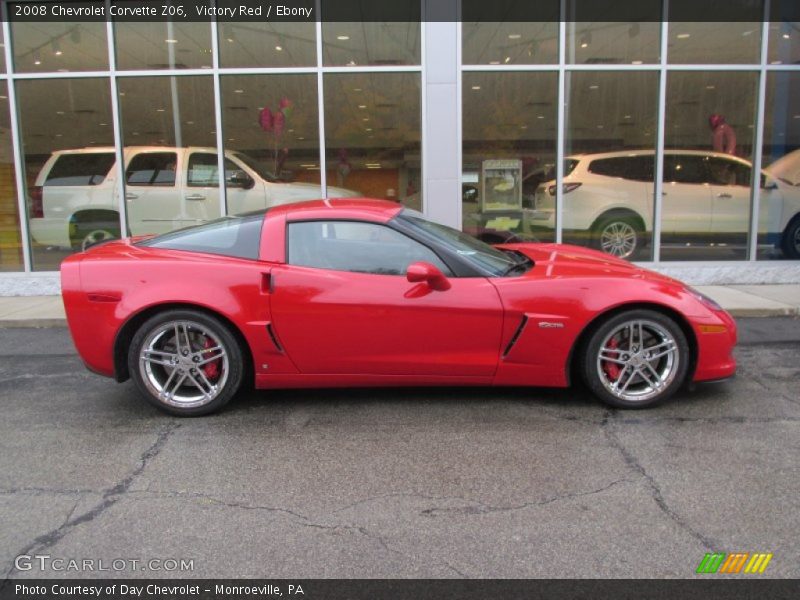Victory Red / Ebony 2008 Chevrolet Corvette Z06