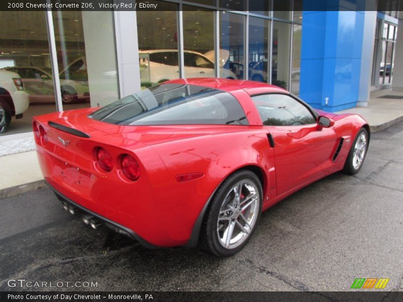 Victory Red / Ebony 2008 Chevrolet Corvette Z06