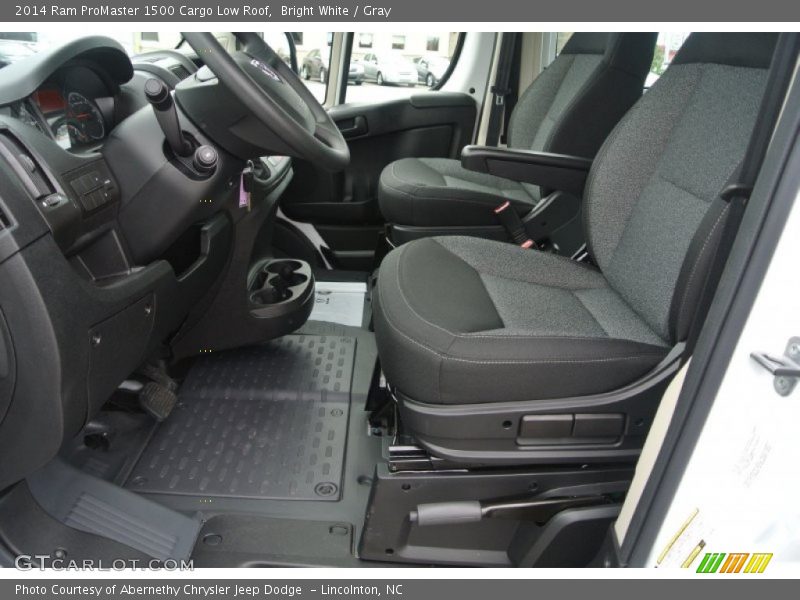 Front Seat of 2014 ProMaster 1500 Cargo Low Roof