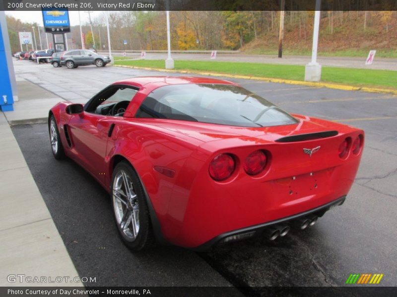 Victory Red / Ebony 2008 Chevrolet Corvette Z06