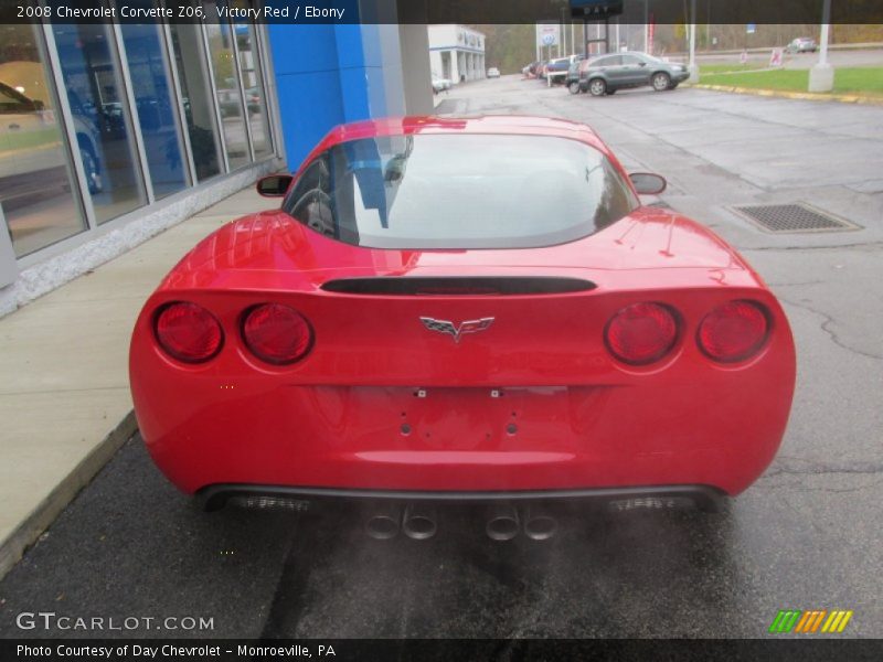 Victory Red / Ebony 2008 Chevrolet Corvette Z06