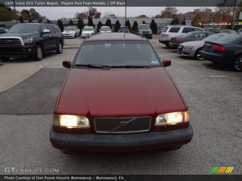 Regent Red Pearl Metallic / Off Black 1995 Volvo 850 Turbo Wagon