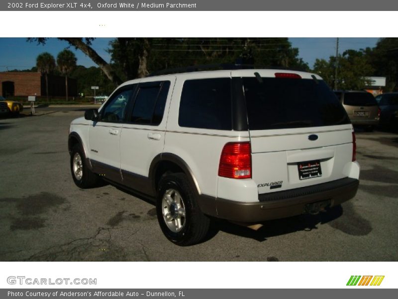 Oxford White / Medium Parchment 2002 Ford Explorer XLT 4x4