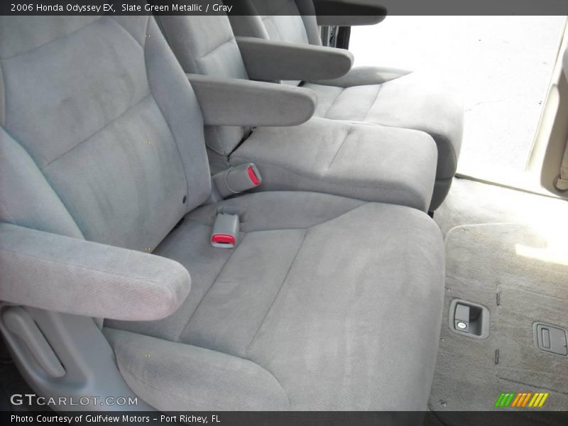 Slate Green Metallic / Gray 2006 Honda Odyssey EX