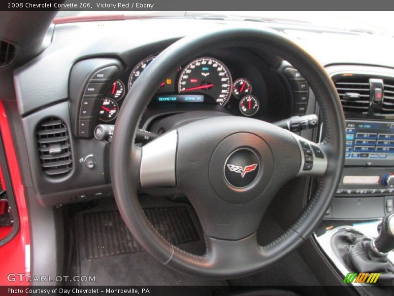 Victory Red / Ebony 2008 Chevrolet Corvette Z06