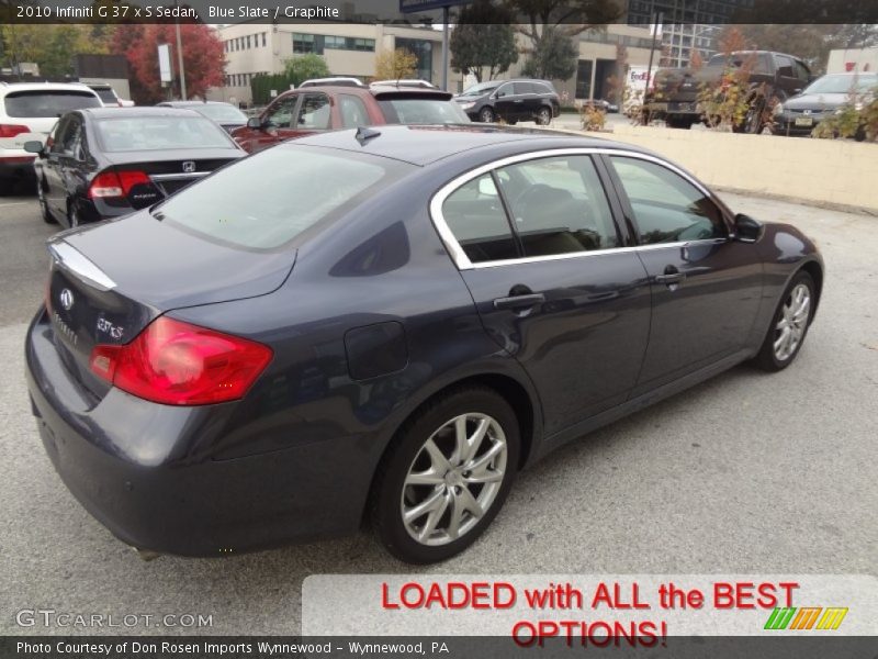 Blue Slate / Graphite 2010 Infiniti G 37 x S Sedan