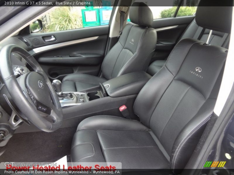 Blue Slate / Graphite 2010 Infiniti G 37 x S Sedan