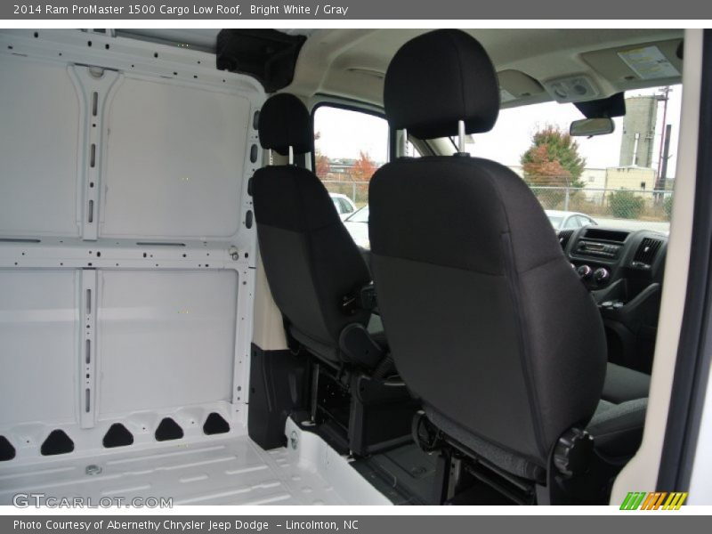 Bright White / Gray 2014 Ram ProMaster 1500 Cargo Low Roof