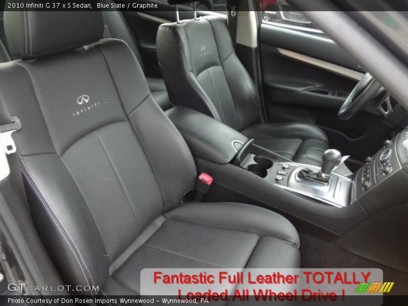 Blue Slate / Graphite 2010 Infiniti G 37 x S Sedan