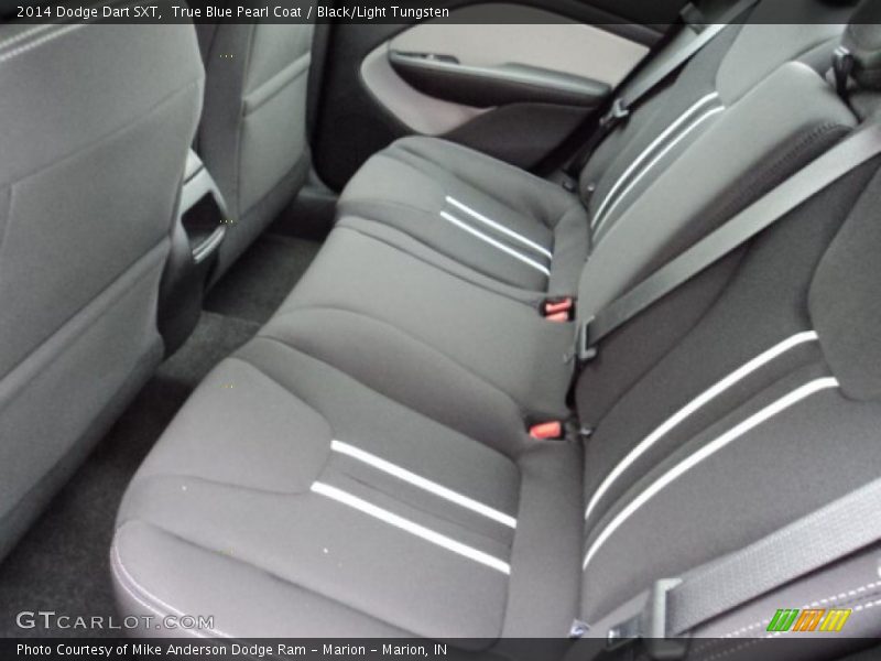 Rear Seat of 2014 Dart SXT