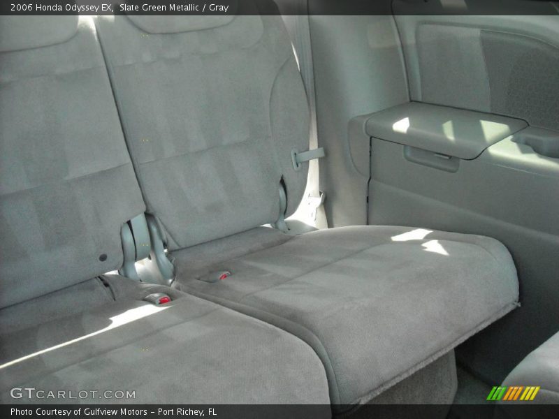 Slate Green Metallic / Gray 2006 Honda Odyssey EX