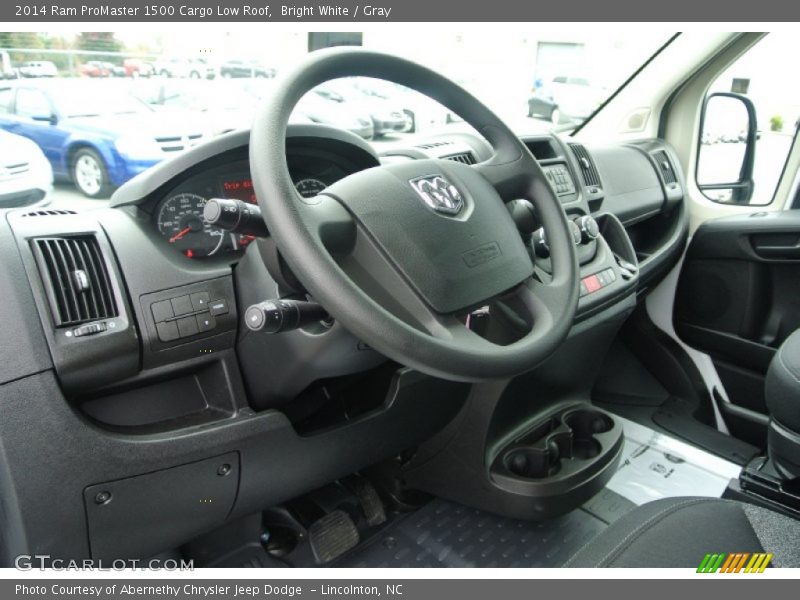 Dashboard of 2014 ProMaster 1500 Cargo Low Roof