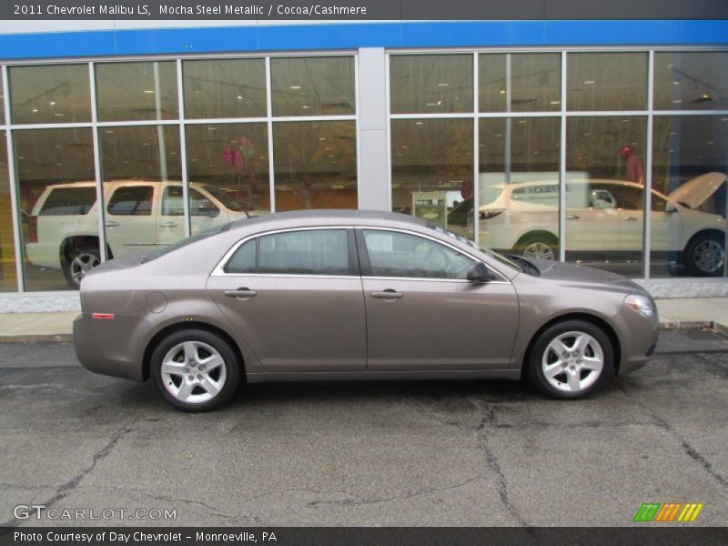 Mocha Steel Metallic / Cocoa/Cashmere 2011 Chevrolet Malibu LS