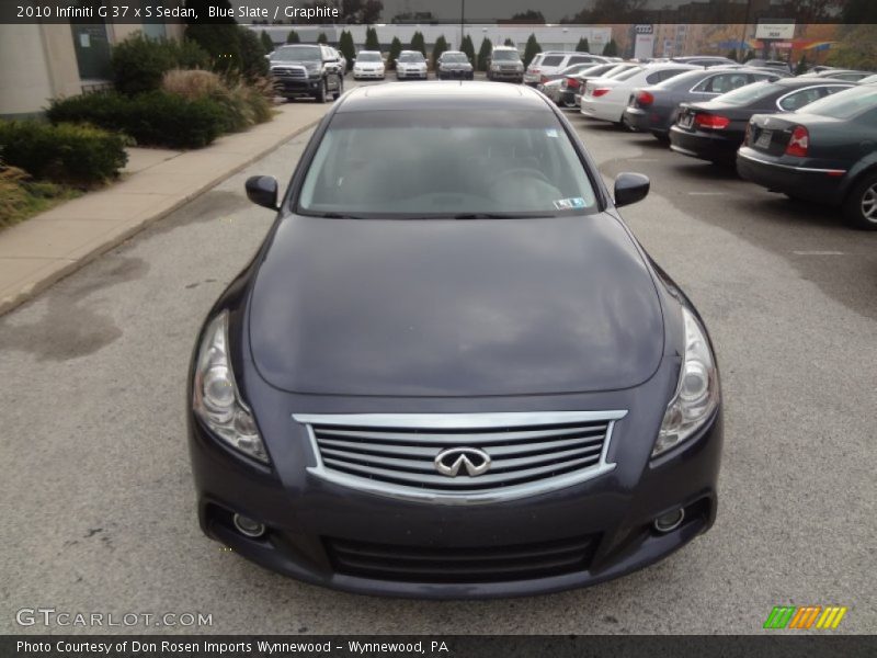 Blue Slate / Graphite 2010 Infiniti G 37 x S Sedan