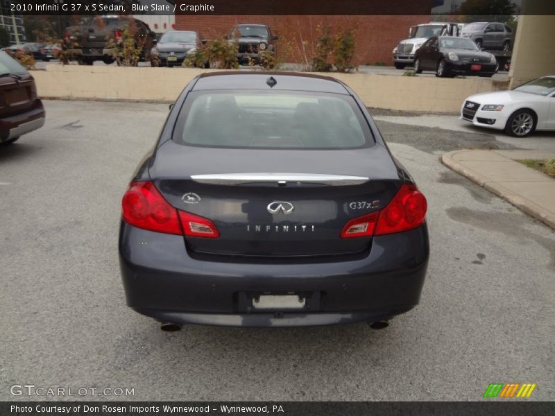 Blue Slate / Graphite 2010 Infiniti G 37 x S Sedan
