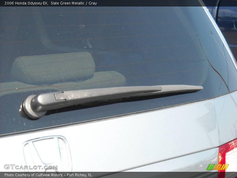 Slate Green Metallic / Gray 2006 Honda Odyssey EX