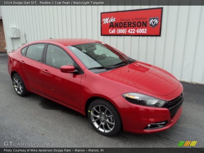 Redline 2 Coat Pearl / Black/Light Tungsten 2014 Dodge Dart SXT