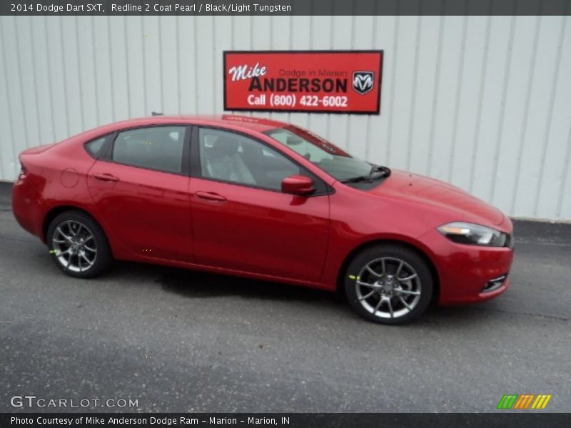 Redline 2 Coat Pearl / Black/Light Tungsten 2014 Dodge Dart SXT