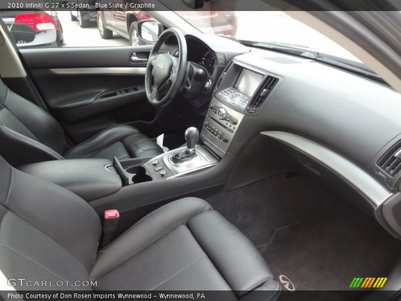 Blue Slate / Graphite 2010 Infiniti G 37 x S Sedan