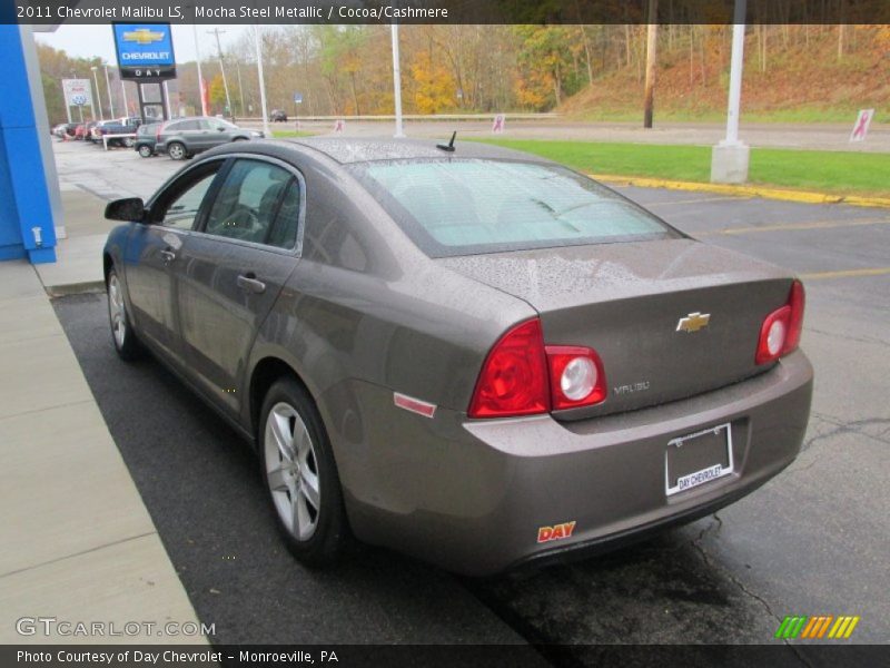 Mocha Steel Metallic / Cocoa/Cashmere 2011 Chevrolet Malibu LS