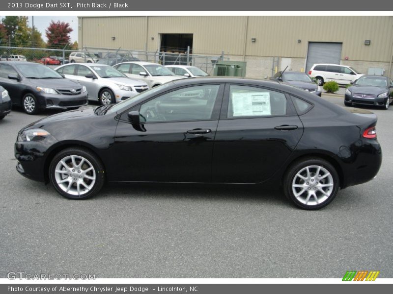 Pitch Black / Black 2013 Dodge Dart SXT