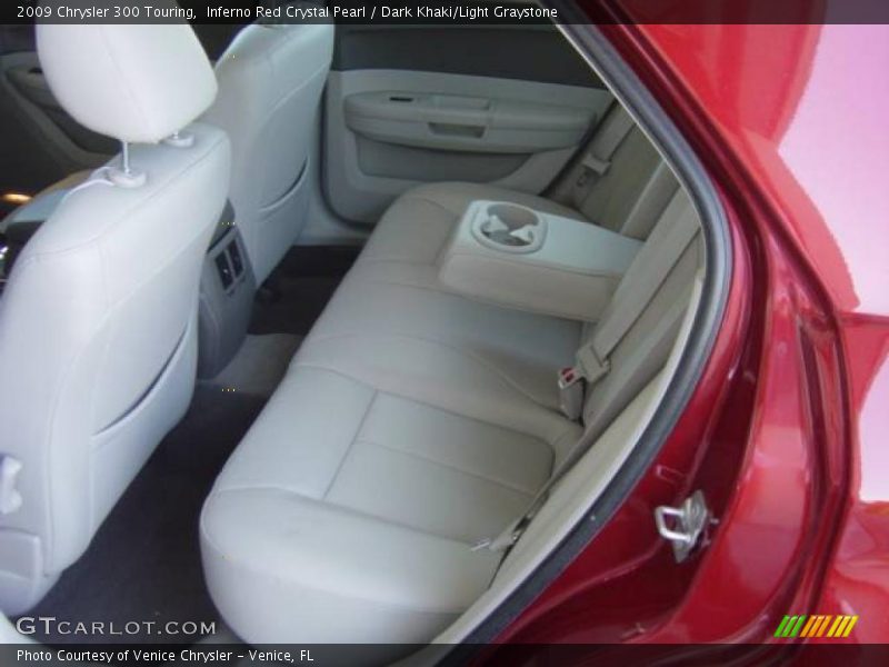Inferno Red Crystal Pearl / Dark Khaki/Light Graystone 2009 Chrysler 300 Touring