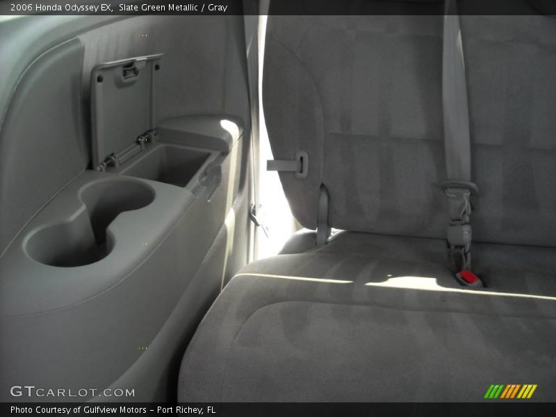 Slate Green Metallic / Gray 2006 Honda Odyssey EX