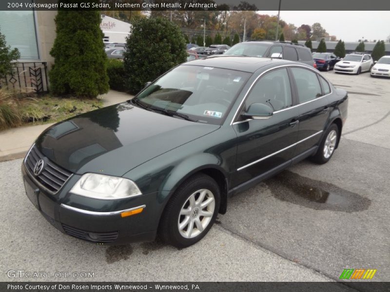 Front 3/4 View of 2004 Passat GLS Sedan