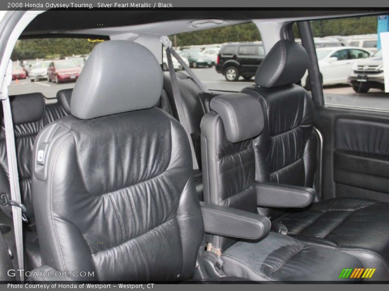 Silver Pearl Metallic / Black 2008 Honda Odyssey Touring