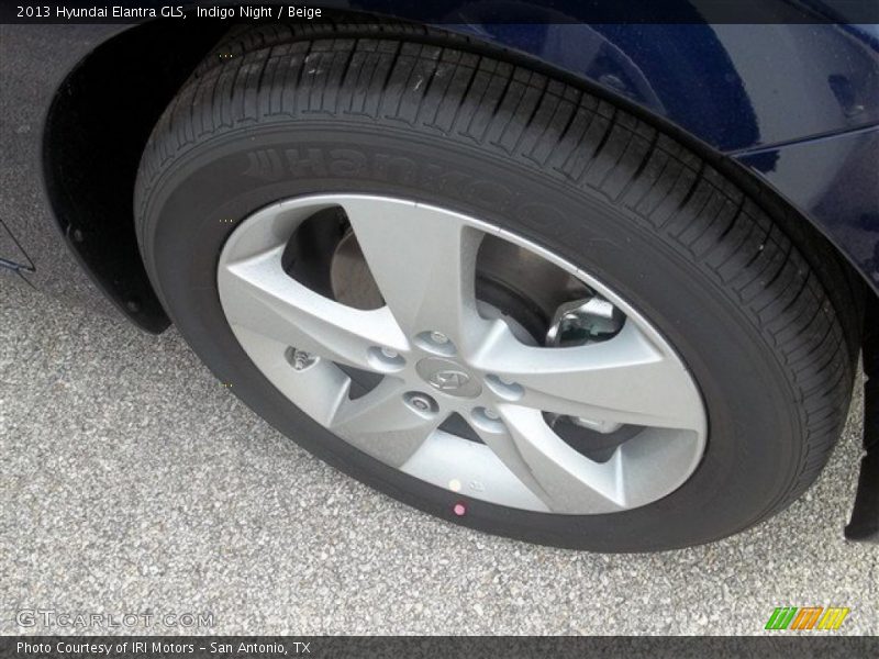 Indigo Night / Beige 2013 Hyundai Elantra GLS