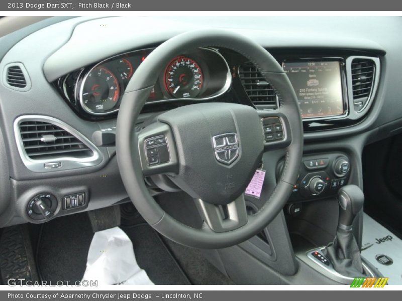 Pitch Black / Black 2013 Dodge Dart SXT