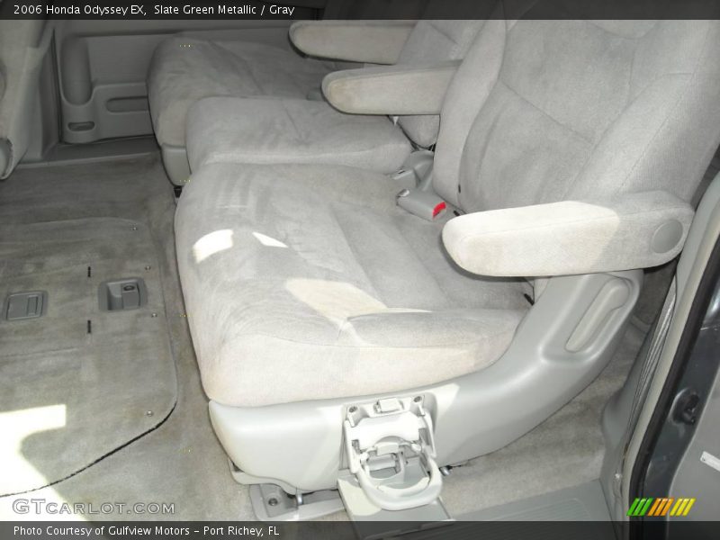 Slate Green Metallic / Gray 2006 Honda Odyssey EX