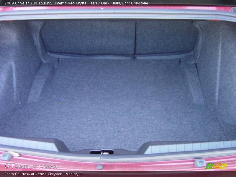 Inferno Red Crystal Pearl / Dark Khaki/Light Graystone 2009 Chrysler 300 Touring