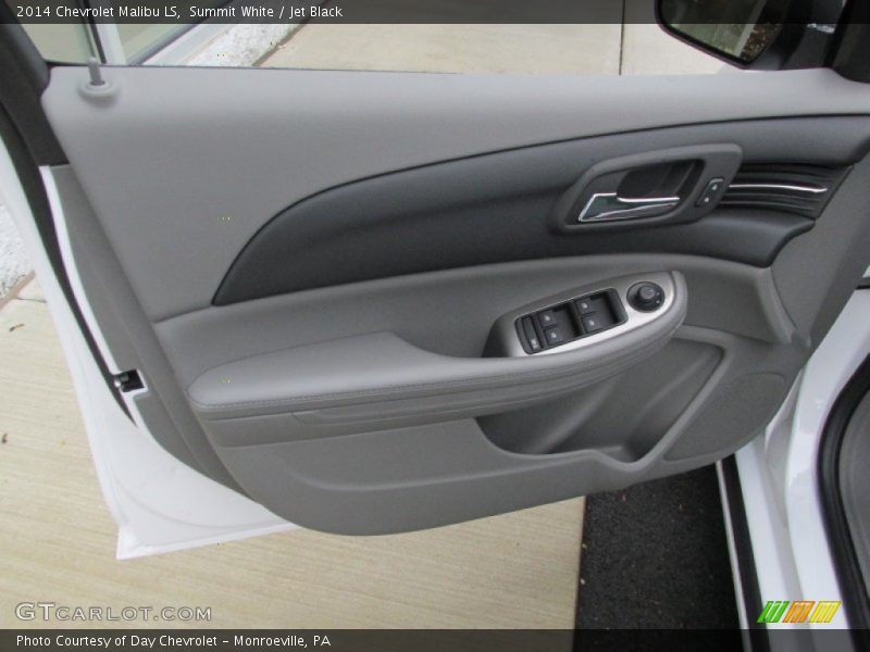 Summit White / Jet Black 2014 Chevrolet Malibu LS
