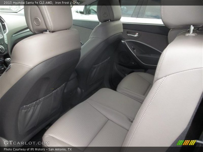 Iron Frost / Gray 2013 Hyundai Santa Fe GLS AWD