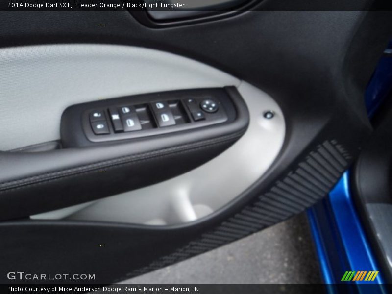 Header Orange / Black/Light Tungsten 2014 Dodge Dart SXT