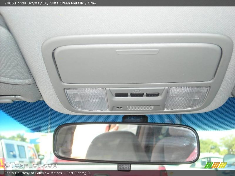 Slate Green Metallic / Gray 2006 Honda Odyssey EX