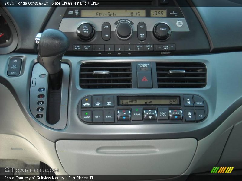 Slate Green Metallic / Gray 2006 Honda Odyssey EX