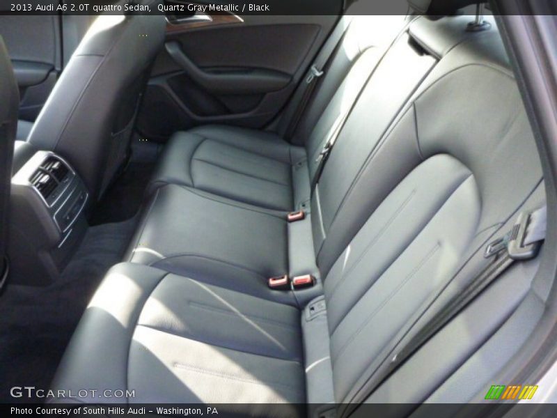 Quartz Gray Metallic / Black 2013 Audi A6 2.0T quattro Sedan