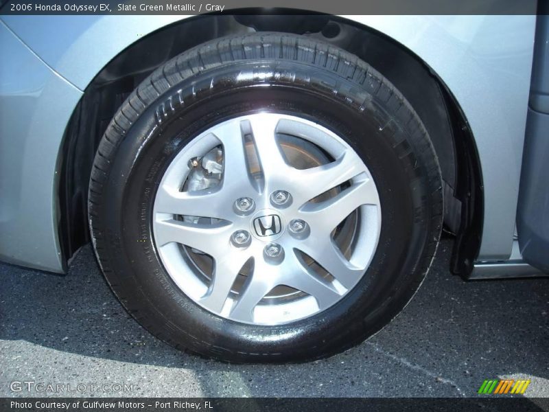 Slate Green Metallic / Gray 2006 Honda Odyssey EX